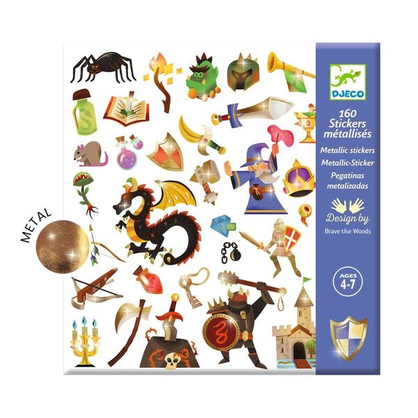 Djeco Medieval Fantasy Stickers