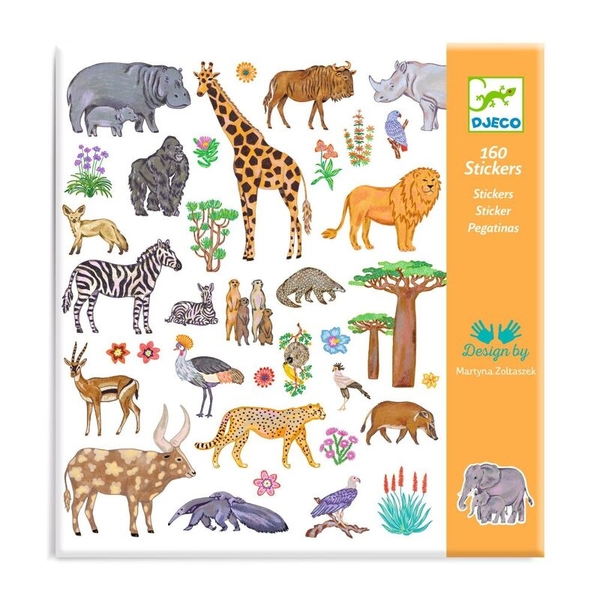 Djeco 160 Kenya Stickers
