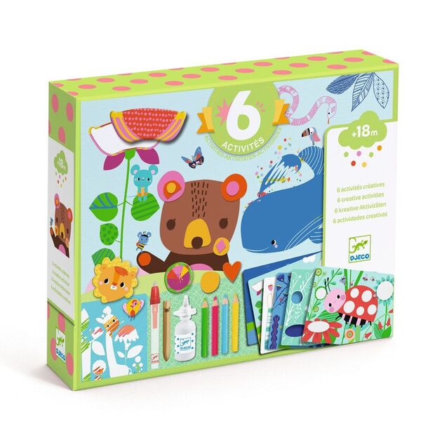 Djeco The Mouse and his Friends Multi Craft Set
