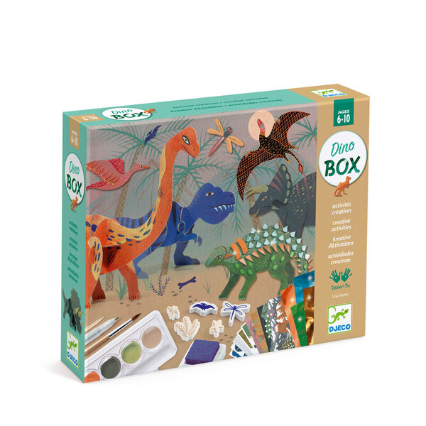 Djeco The World of Dinosaurs Multi Craft Kit