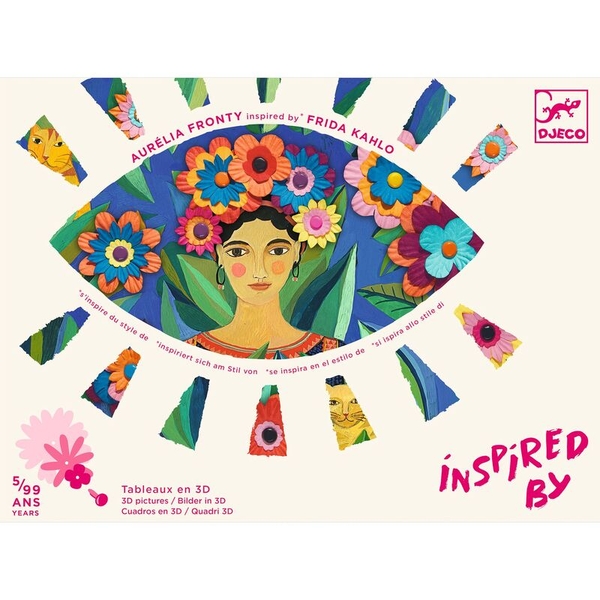 Djeco Inspired By Frida Kahlo - Coyoacan 3D Pictures