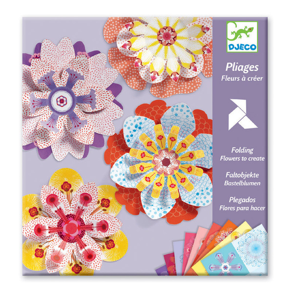 Djeco  Flowers to Create Folding Art