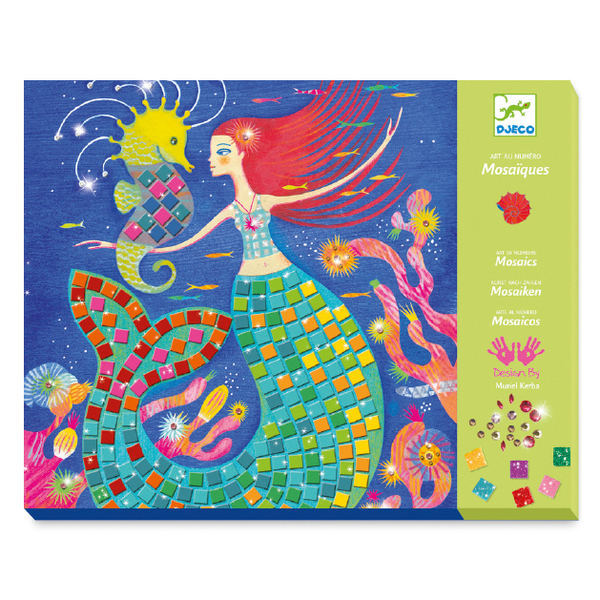 Djeco The Mermaid's Song Mosaic Kit