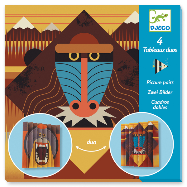 Djeco Wildlife Paper Picture Pairs