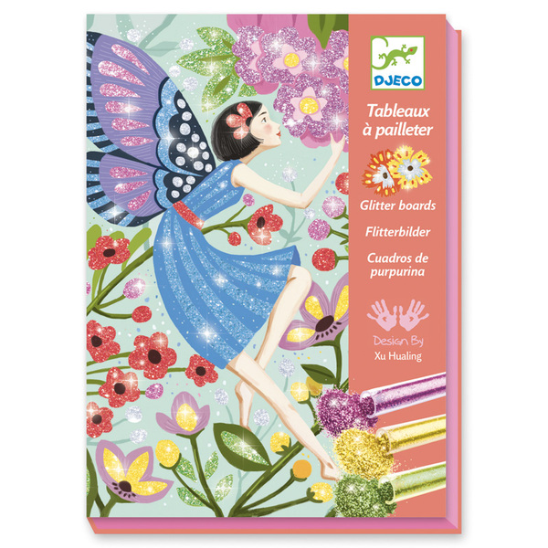 Djeco The Gentle Life of Fairies Glitter Boards
