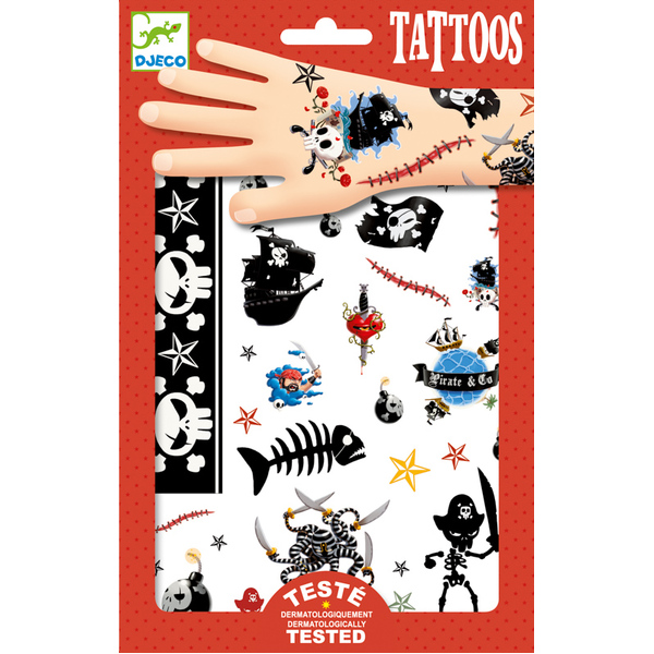 Djeco Pirates Tattoos