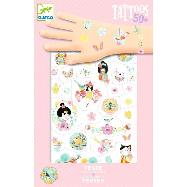 Djeco Sakura Japanese Tattoos