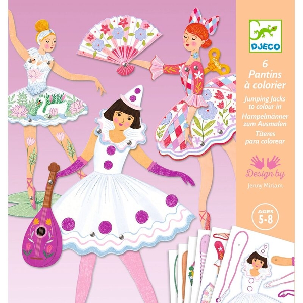 Djeco Colour and Assemble Ballet Dancers