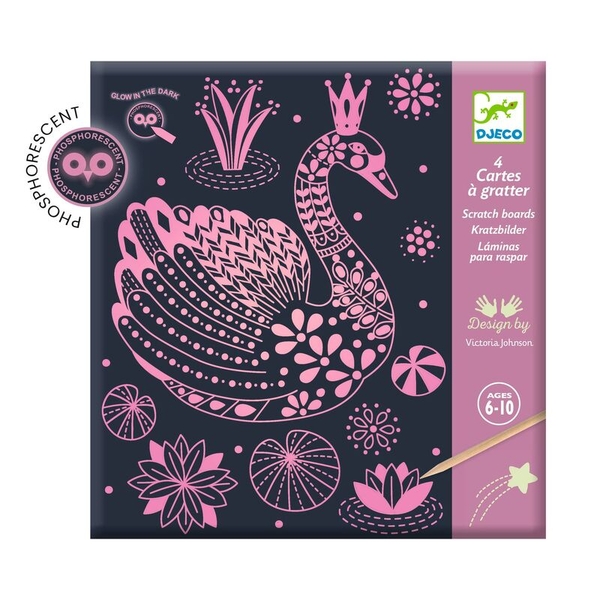Djeco Wonderful World Scratch Cards