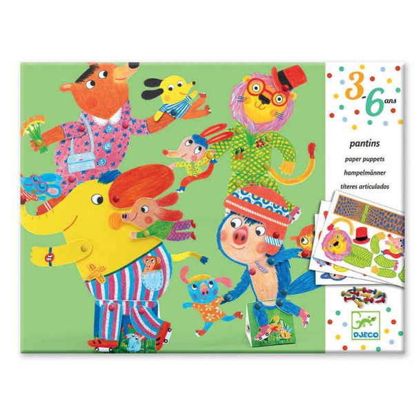 Djeco Skate On Paper Puppets