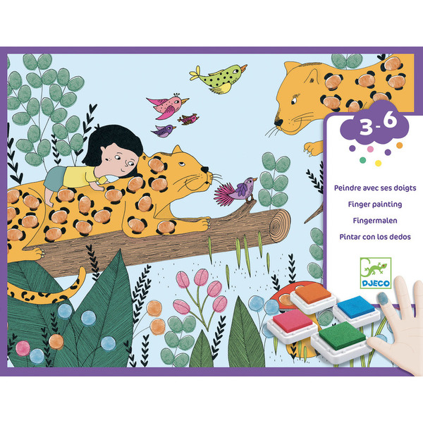 Djeco Touch and Paint! Finger Painting