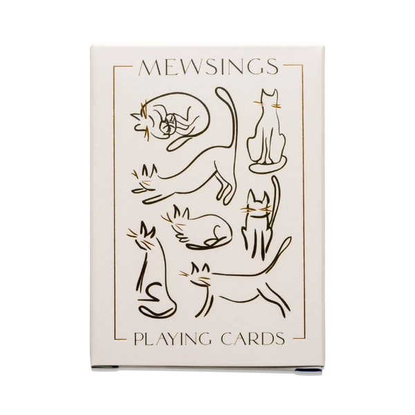 Playing Cards Cats MEWSINGS