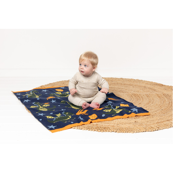 Indus Dakota Dragon Baby Blanket