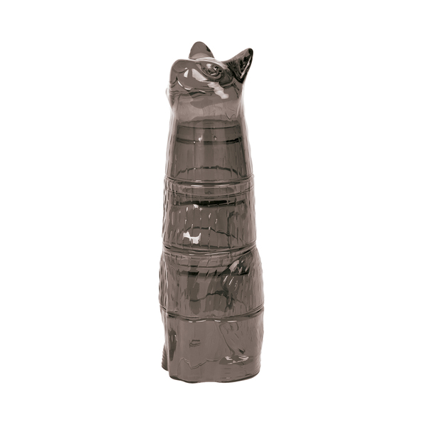 DOIY Kitty Stacking Glassses Black