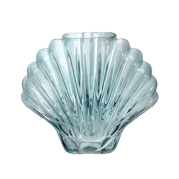 DOIY Seashell Vase Blue