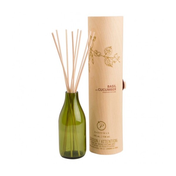 Paddywax Eco Green Diffuser Basil and Cucumber