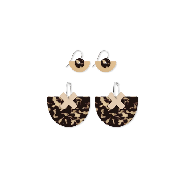 Moe Moe Design Earrings - LUXE Moda Half Moon Kiss Pack