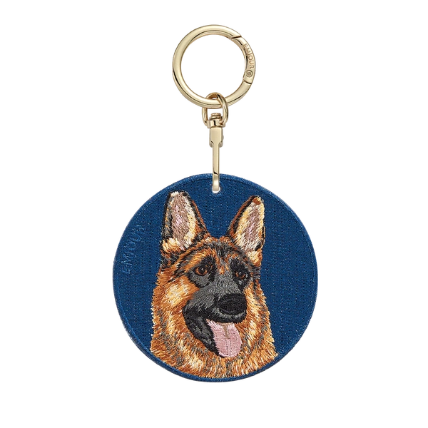 Emjour Embroidered Keychain - German Sheperd