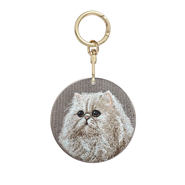 Emjour Embroidered Keychain - Persian Cat