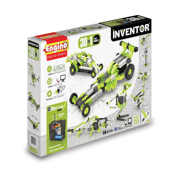 Engino Creative Builder Motorised 30 Models