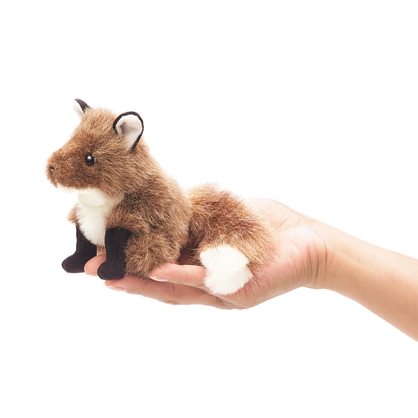 Folkmanis Mini Red Fox Finger Puppet