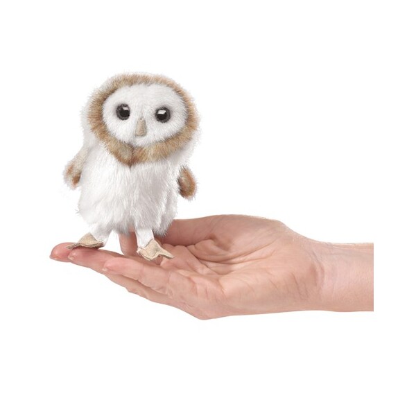 Folkmanis Mini Barn Owl Finger Puppet