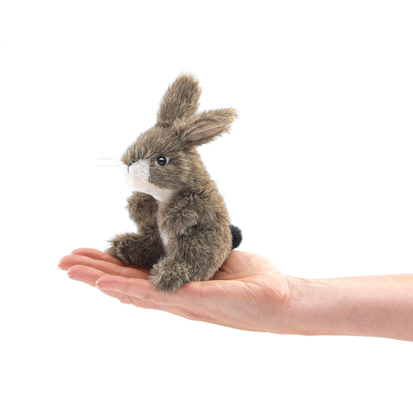 Folkmanis Mini Jack Rabbit Finger Puppet