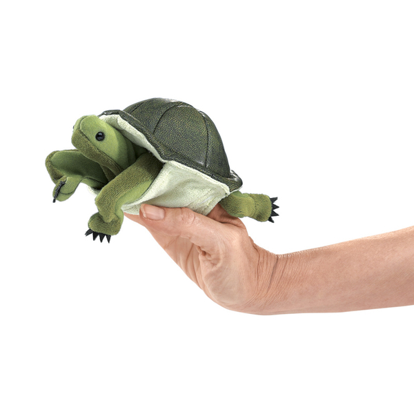 Folkmanis Mini Turtle Finger Puppet