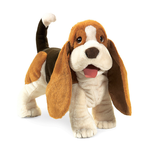 Folkmanis Basset Hound Puppet