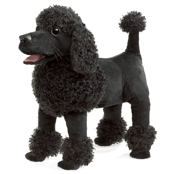 Folkmanis Black Poodle Puppet