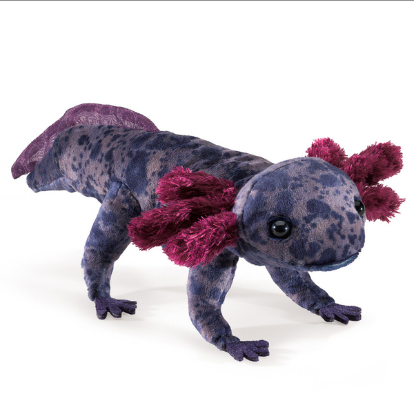 Folkmanis Black Axolotl Puppet