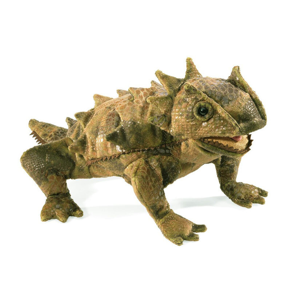 Folkmanis Horned Lizard Puppet