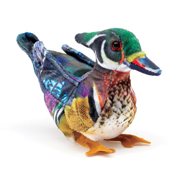 Folkmanis Wood Duck Finger Puppets