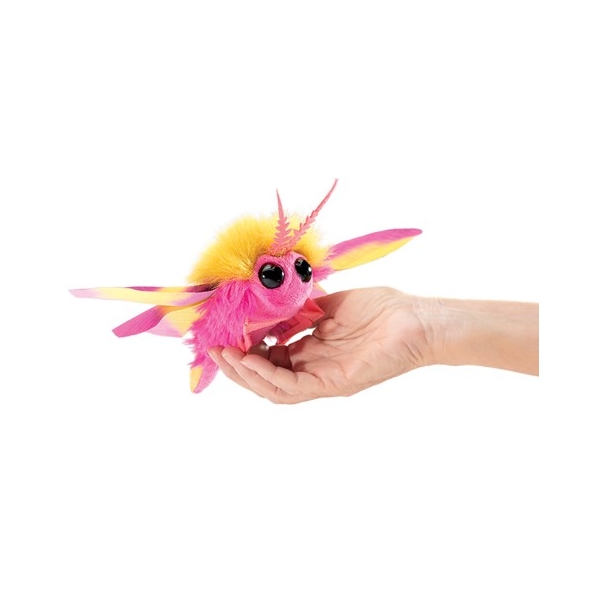 Folkmanis Rosy Maple Moth Finger Puppet