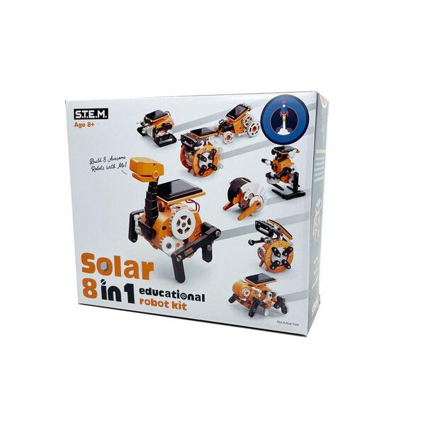 8 in 1 Solar Robot Kit