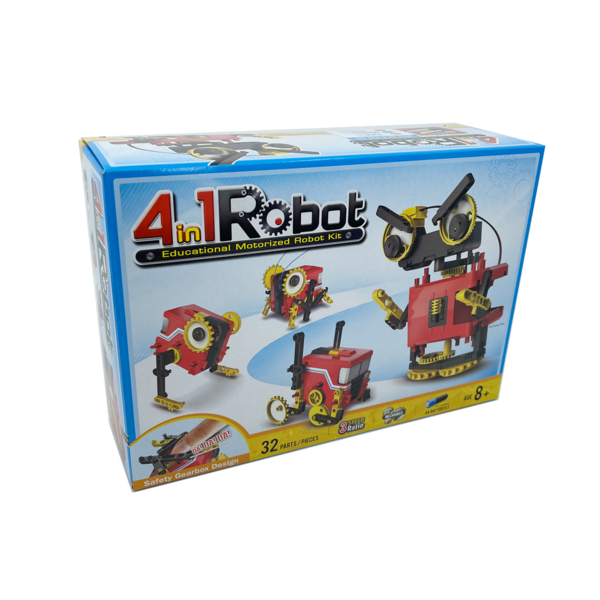 4 in 1 Educational Motorized Robot Kit