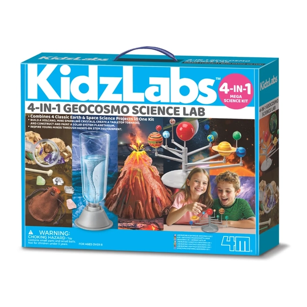4M KidzLabs- 4 in 1 Geocosmo Science Lab