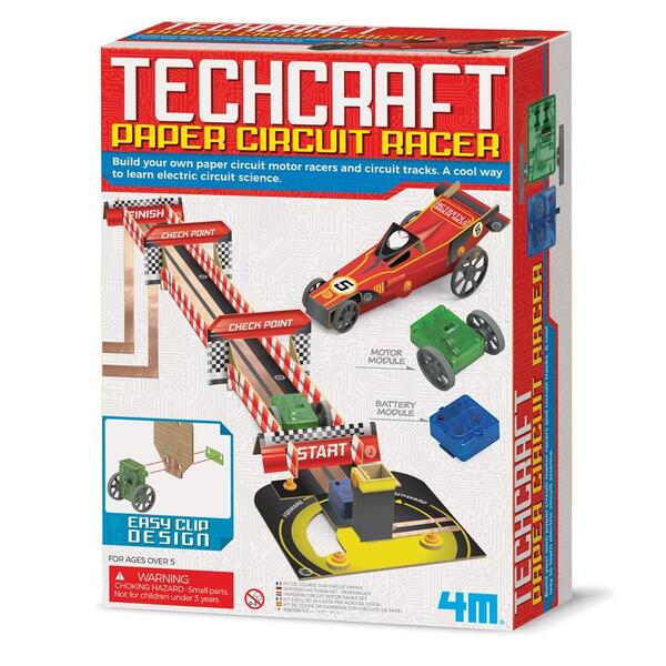 Techcraft Paper Circuit Motor Race