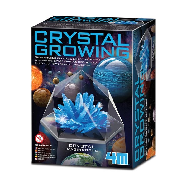 4M Crystal Growing Kit Space gem Blue