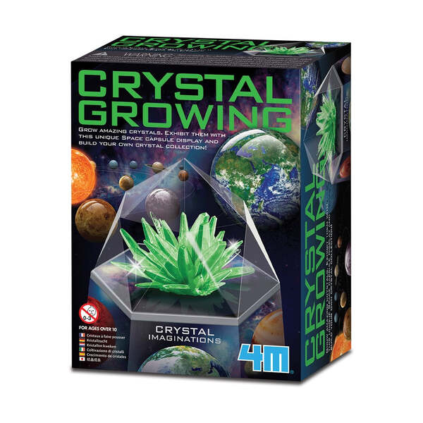 4M Crystal Growing Kit Space Gem Green