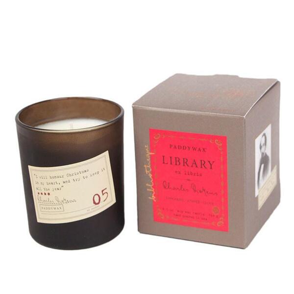 Paddywax Library Candle Charles Dickens