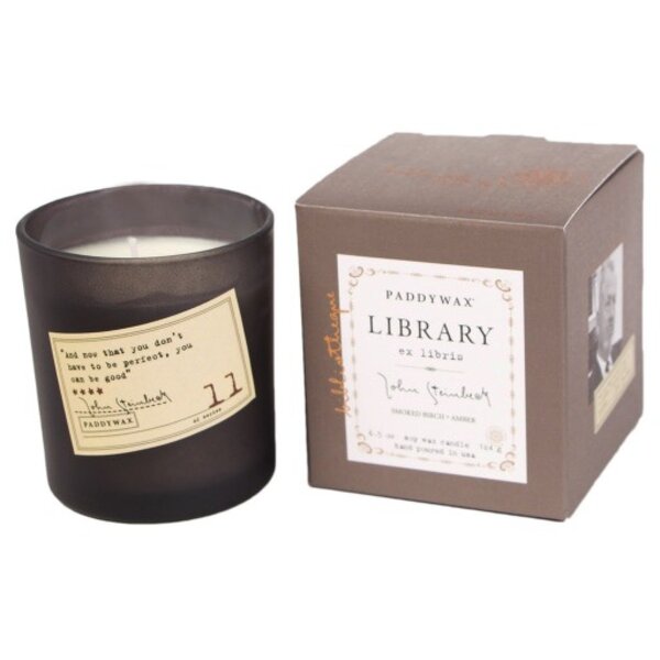 Paddywax Library Candle John Steinbeck