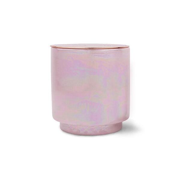 Paddywax Glow Iridescent Ceramic with Copper Lid Scented Candle Lavender and Peony