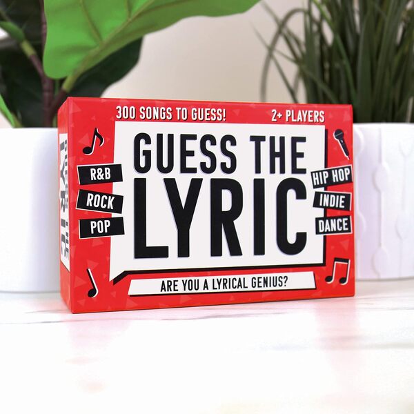 Guess The Lyric Card Game