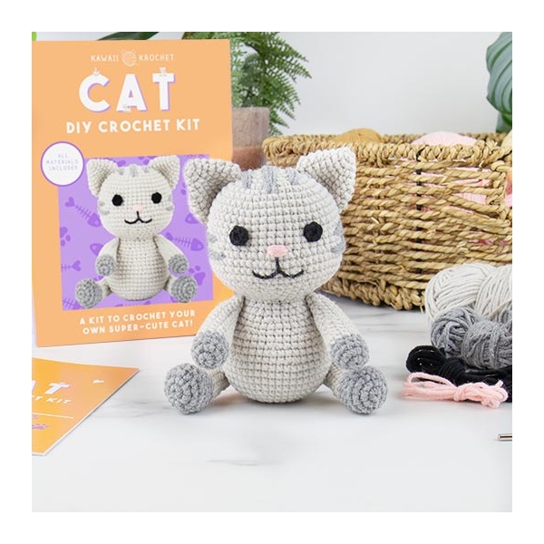 DIY Cat Crochet Kit