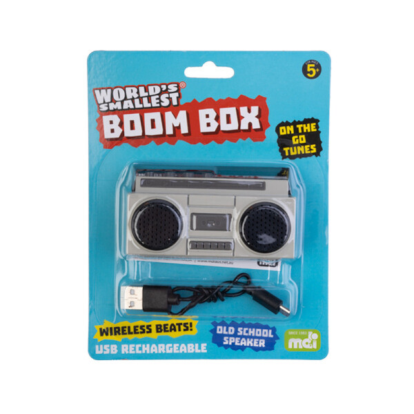 World's Smallest Boom Box