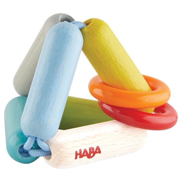 HABA Clutching Toy 2 Ring Pyramid