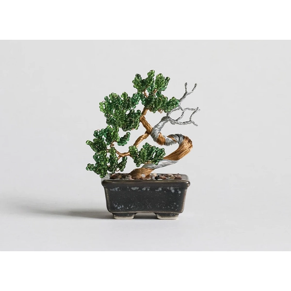 Nejitte Beaded Bonsai Craft Kit- Shimpaku