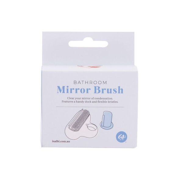 Bathroom Mirror Brush