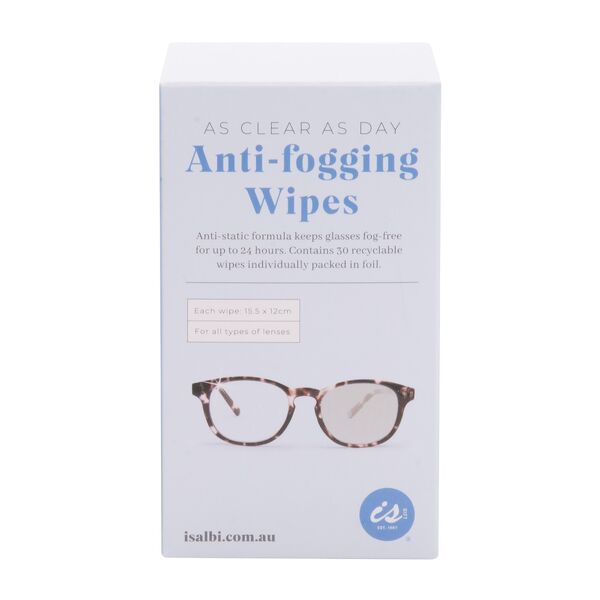 As Clear As Day Anti-Fogging Wipes